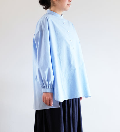 PULLOVER GATHERED SHIRT