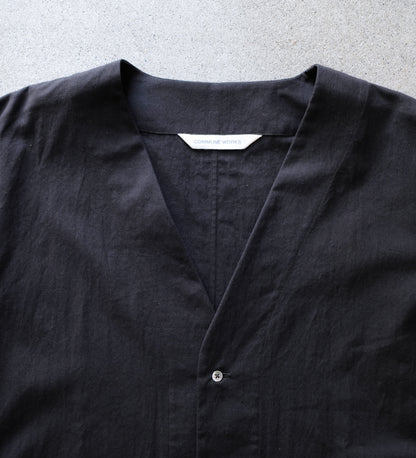 NO COLLAR SHIRT JACKET