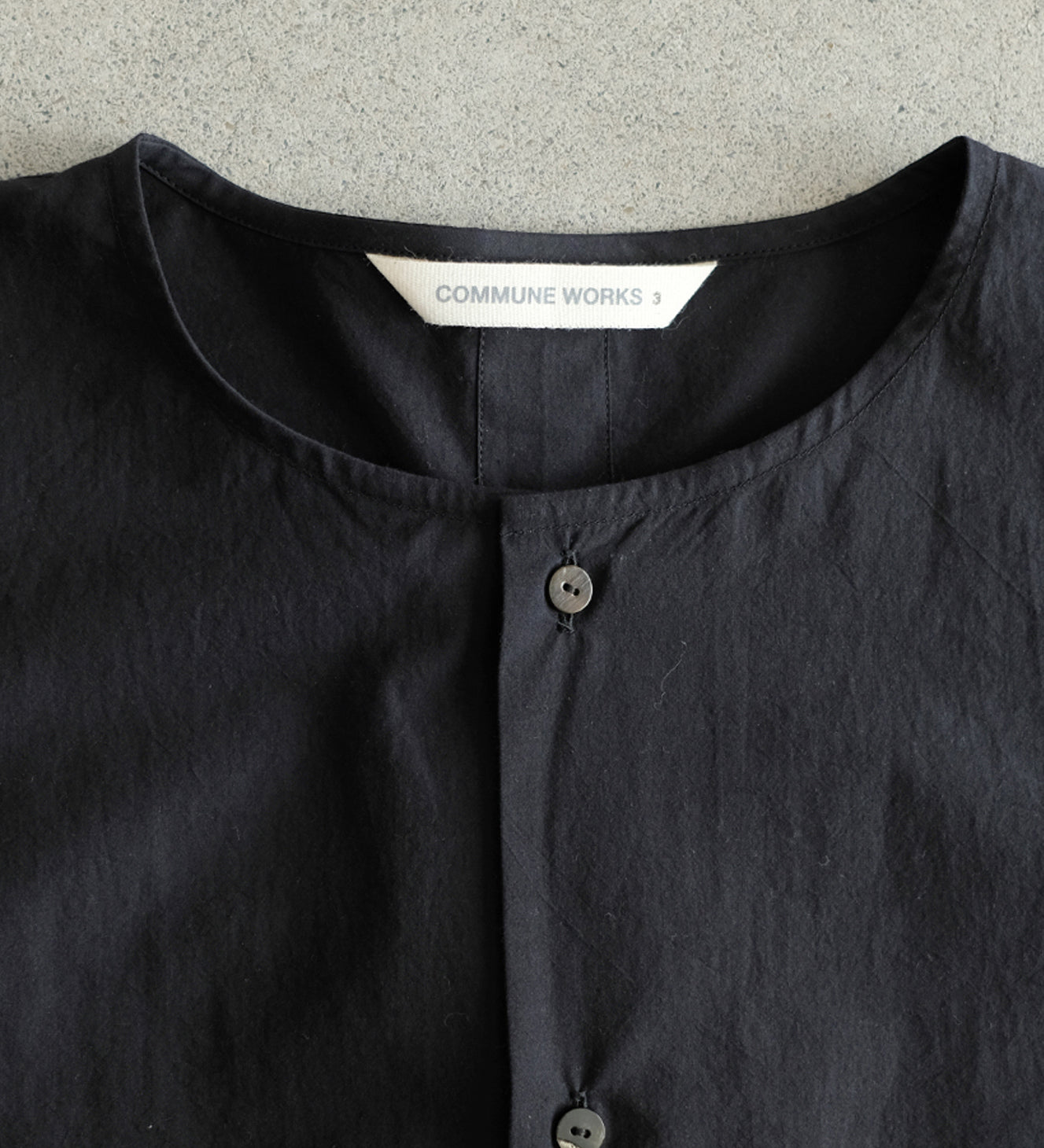 CREW NECK LONG SHIRT