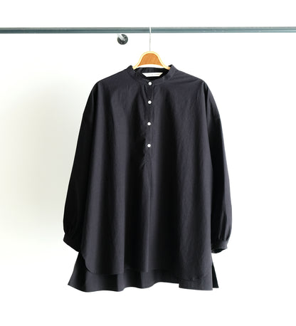PULLOVER GATHERED SHIRT