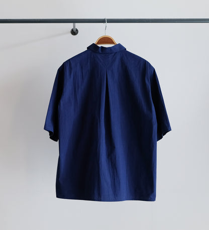 OPENCOLLAR SQUARE HALF SLEEVE SHIRT