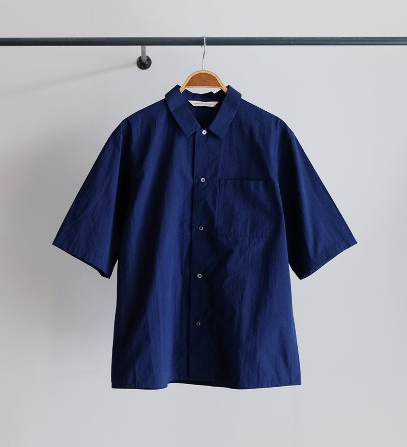 OPENCOLLAR SQUARE HALF SLEEVE SHIRT