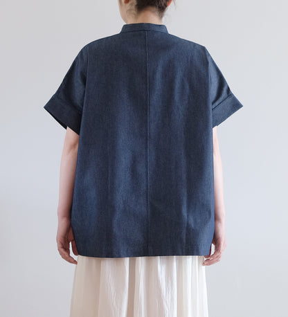 SMOCK HALF SLEEVE SHIRT