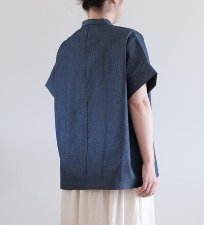 SMOCK HALF SLEEVE SHIRT