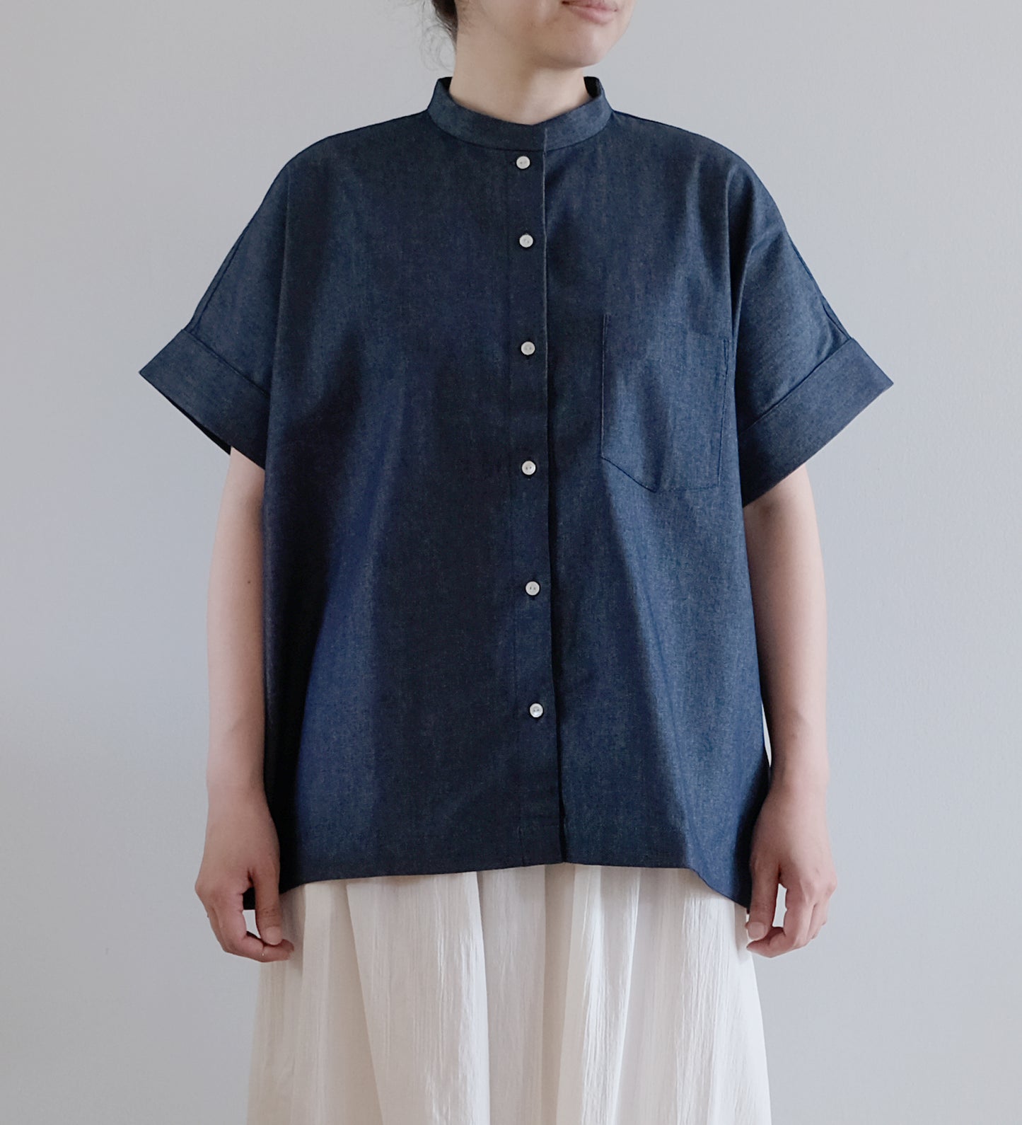 SMOCK HALF SLEEVE SHIRT