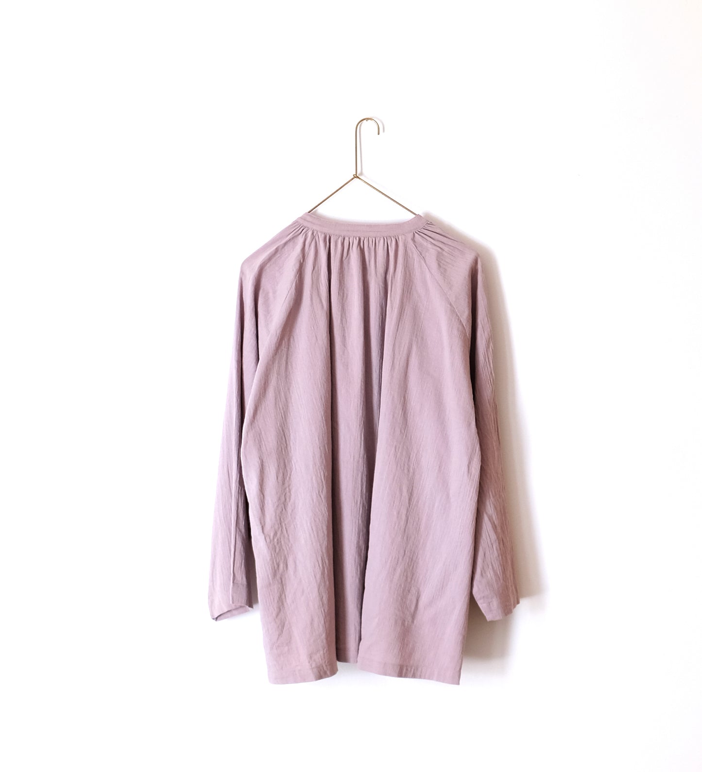 PULLOVER GATHER TUNIC［HAMA］