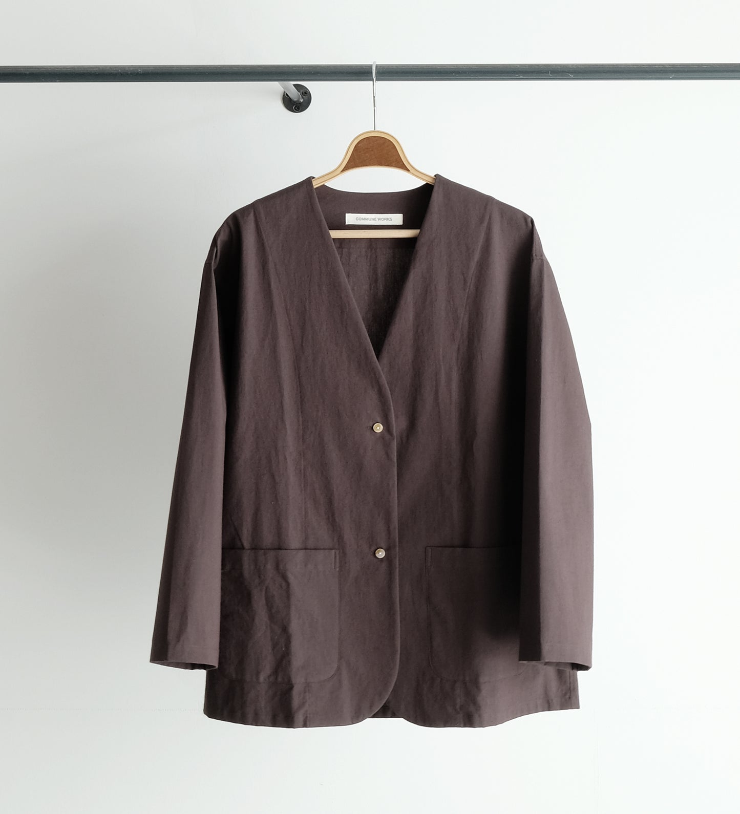 NOCOLLAR SHIRT JACKET（Lady’s）