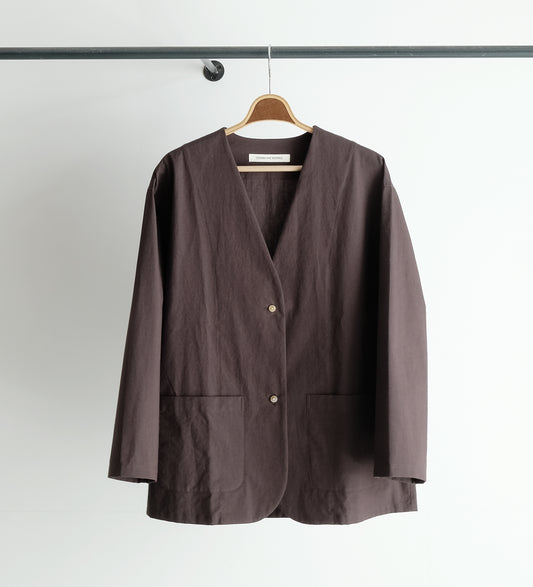 NOCOLLAR SHIRT JACKET（Lady’s）